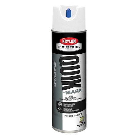 Krylon Quik-Mark Solvent-Based Inverted Marking Paint, 12PK A03900007